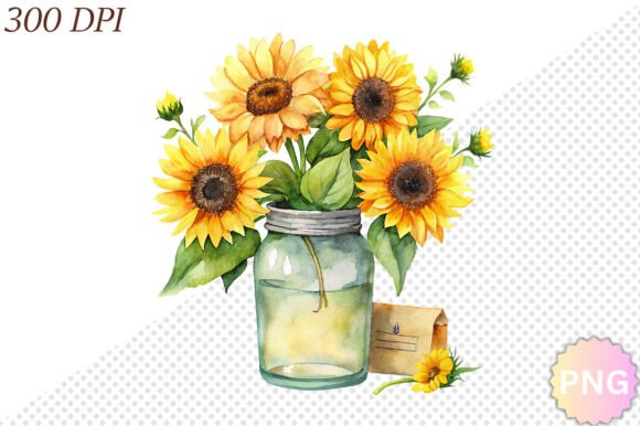 Download Watercolor Sunflower PNG Clipart - Flower Collection