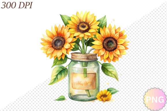 Download Watercolor Sunflower PNG Clipart - Flower Collection