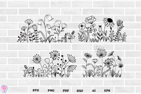 Download Wildflower Bundle Svg - Flower Collection