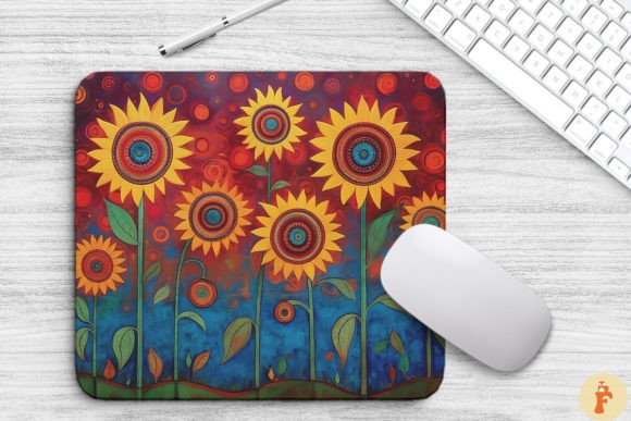 Download Mexican Folk Art Sunflowers - Flower Collection