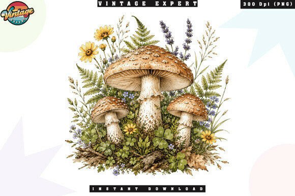Download Woodland Mushroom Wildflower PNG - Flower Collection