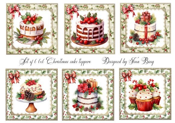 Download Christmas Cakes - Premium Resources