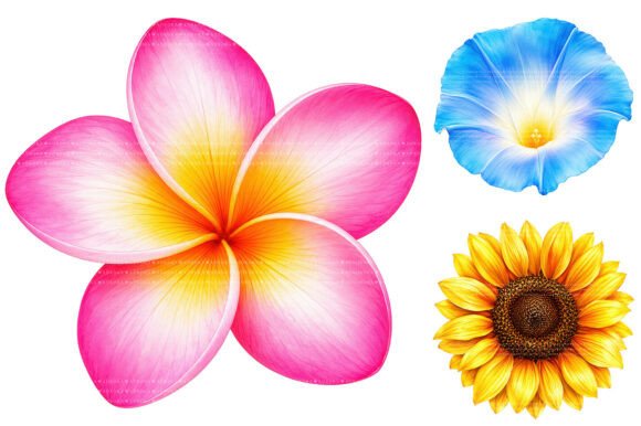 Download Vibrant Summer Flower Clipart - Flower Collection