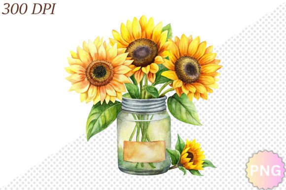 Download Watercolor Sunflower PNG Clipart - Flower Collection