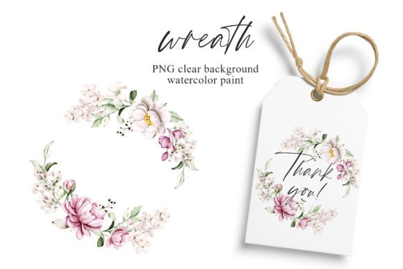 Download Watercolor Flower Frame Border, Peonies. - Flower Collection