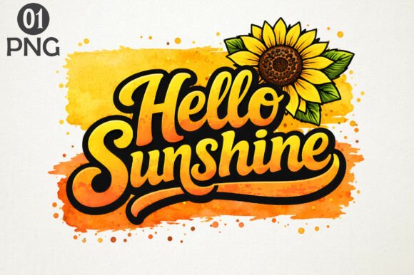Download Hello Sunshine Sunflower PNG Clipart - Flower Collection