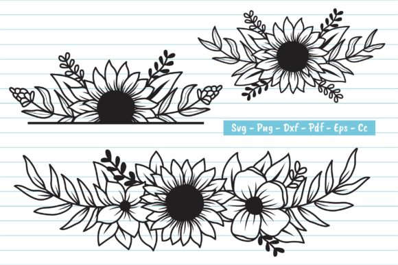 Download Sunflower Svg Bundle, Flower Svg - Flower Collection
