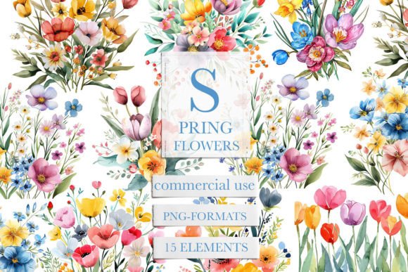 Download Wildflower Meadow, Gardening Clipart, - Flower Collection