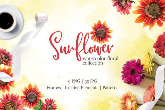 Download Sunflower Watercolor - Flower Collection