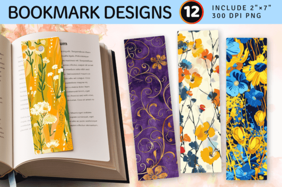 Download Abstract Meadow Flower PNG Bookmark Desi - Flower Collection