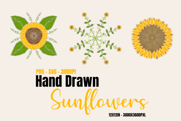 Download Sunflower Sublimation Bundle - Flower Collection