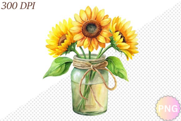 Download Watercolor Sunflower PNG Clipart - Flower Collection